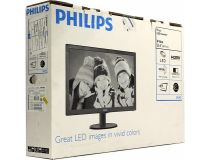 23.6 ЖК монитор PHILIPS 243V5QHSBA/00/01 (LCD, 1920x1080, D-Sub, DVI, HDMI)