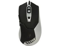 OKLICK Gaming Mouse 875G  Black&Silver  (RTL) USB 6btn+Roll 368648 