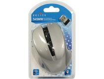 OKLICK Wireless Optical Mouse 545MW  Black&Grey  (RTL) USB 4btn+Roll 368629 