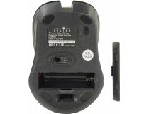 OKLICK Wireless Optical Mouse 545MW  Black&Blue (RTL) USB 4btn+Roll 368630 