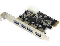 Espada PCIe4USB3.0 (OEM) PCI-Ex1, USB3.0, 4 port-ext