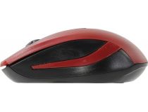 Defender Wireless Optical Mouse MM-605 Red (RTL) USB 3btn+Roll 52605 