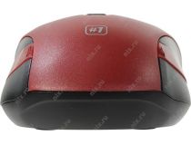 Defender Wireless Optical Mouse MM-605 Red (RTL) USB 3btn+Roll 52605 