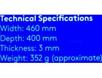 Logitech G640 Cloth Gaming Mouse Pad (460x400x3мм) 943-000089 