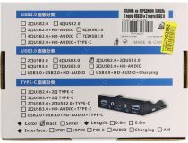 Espada EFr4Usb2&3 USB2.0 2-port+USB3.0 2-port Front Panel (крепление на лицевую панель корпуса 3.5 )