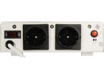 Стабилизатор настенный SVEN AVR Slim-2000 LCD White (вх.140-260V, вых.198-242V, 1200W, 2 розетки Euro)