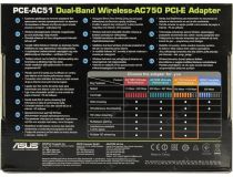 ASUS PCE-AC51 Dual-Band Wireless PCI-E Adapter (802.11a/b/g/n/ac, PCI-Ex1)