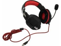 Наушники с микрофоном SmartBuy RUSH TAIPAN SBHG-3200 (USB, шнур 2.5м, с регулятором громкости)