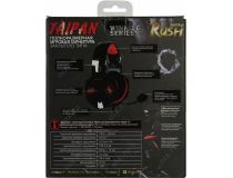 Наушники с микрофоном SmartBuy RUSH TAIPAN SBHG-3200 (USB, шнур 2.5м, с регулятором громкости)