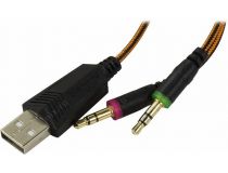 Наушники с микрофоном SmartBuy RUSH COBRA SBHG-1100 (шнур 2.2м, с регулятором громкости)