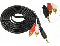 Exegate EX225929RUS  Кабель Jack3.5-M --  2RCA-M 3м