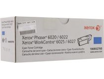 Тонер-картридж XEROX 106R02760 Cyan для Phaser 6020/6022,WorkCentre 6025/6027