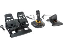 Джойстик ThrustMaster T-16000M FCS Flight Pack (16кн., 8-поз. перекл, РУД, педали)  2960782 
