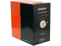 Кабель UTP 4 пары кат.5e, LSZH  бухта 305м Exegate EX256747RUS 