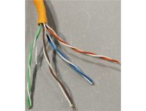 Кабель UTP 4 пары кат.5e, LSZH  бухта 305м Exegate EX256747RUS 