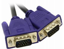 Exegate EX138949RUS Кабель монитор - SVGA card (15M -15M) 3м 2 фильтра