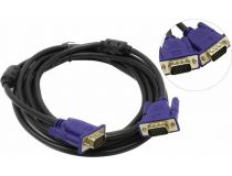 Exegate EX138949RUS Кабель монитор - SVGA card (15M -15M) 3м 2 фильтра