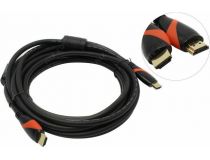 VCOM CG525D-R-5м Кабель HDMI to HDMI (19M -19M) 5м 2 фильтра ver2.0