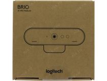Logitech Brio 4K Pro Webcam (RTL) (USB3.0, 4096x2160, микрофон) 960-001106 