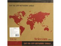 Кабель UTP 4 пары кат.6 бухта 100м  Telecom Ultra TU634157E 