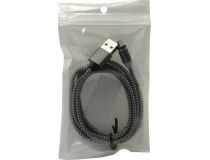 Кабель USB 2.0 AM-- съёмный магнитный USB micro-B, 1м