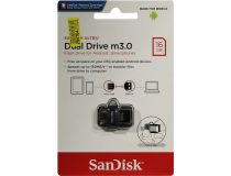 SanDisk Ultra Dual Drive m3.0 SDDD3-016G-G46 USB3.0/USB micro-B OTG Flash Drive 16Gb (RTL)