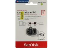 SanDisk Ultra Dual Drive m3.0 SDDD3-032G-G46 USB3.0/USB micro-B OTG Flash Drive 32Gb (RTL)