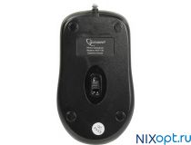 Gembird Optical Mouse MOP-100-S  (RTL) USB 3btn+Roll