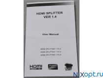 Orient HSP0104HN HDMI Splitter (1in - 4out, ver1.4) + б.п.