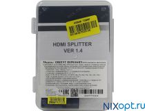 Orient HSP0104HN HDMI Splitter (1in - 4out, ver1.4) + б.п.