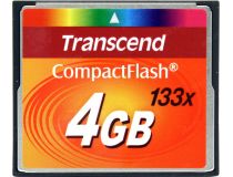 Transcend TS4GCF133 CompactFlash Card 4Gb 133x