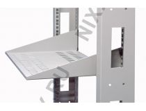 NT SC400 G Полка 19 консольная, серая L=400 мм, перфорированная, 2U