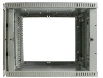 NT WALLBOX 9-65 G Шкаф 19 настенный, серый 9U 600x520, дверь стекло-металл
