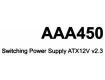 Блок питания ExeGate AAA450  259591/264681 450W ATX (24+4пин)
