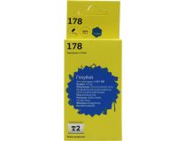 Картридж T2 ic-h318 (№178) Cyan для HP DJ 3070A, PS 5510/5515/6510/7510/B010b/B109c/B110a/C5383/C6383