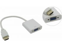 Кабель-адаптер HDMI (M) -- VGA (15F) + audio