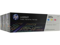 Картридж HP CF370AM (№305A) Tri-Pack Yellow/Magenta/Cyan для HP LJ 300/400, M351/375/451/475
