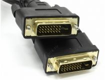 Exegate EX257294RUS Кабель DVI-D to DVI-D Dual Link (25M -25M) 1.8м