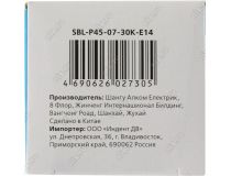 Smartbuy SBL-P45-07-30K-E14 (E14, 550 люмен, 3000К, 7Вт, 160-240В)