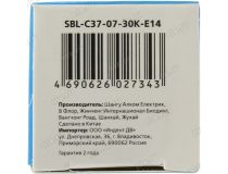 Smartbuy SBL-C37-07-30K-E14 (E14, 500 люмен, 3000К, 7Вт, 160-240В)