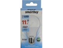 Smartbuy SBL-A60-11-40K-E27-A (E27, 880 люмен, 4000К, 11Вт, 160-240В)