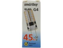 Smartbuy SBL-G4 4_5-30K (G4, 350 люмен, 3000К, 4.5Вт, 12В)