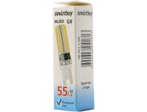 Smartbuy SBL-G9 5_5-40K (G9, 450 люмен, 4000К, 5.5Вт, 160-240В)