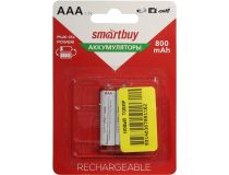 Аккумулятор Smartbuy SBBR-3A02BL800 (1.2V, 800mAh) NiMh, Size AAA  уп. 2 шт 