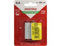 Аккумулятор Smartbuy SBBR-2A02BL1000 (1.2V, 1000mAh) NiMh, Size AA  уп. 2 шт 