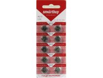 Smartbuy SBBB-AG13-10B (LR44, 1.5V) , щелочной (alkaline)  уп. 10 шт 