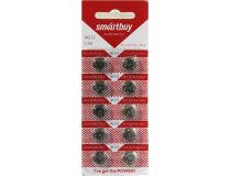 Smartbuy SBBB-AG13-10B (LR44, 1.5V) , щелочной (alkaline)  уп. 10 шт 