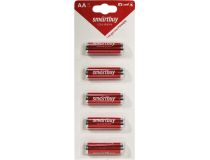 Smartbuy SBBA-2A05B, Size AA , 1.5V, щелочной (alkaline)  уп. 5 шт 
