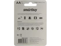 Smartbuy SBBZ-2A04B, Size AA , 1.5V, солевый  уп. 4 шт 