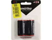 Smartbuy SBBZ-C02B, Size C , 1.5V, солевый  уп. 2 шт 